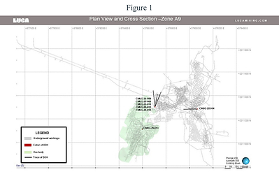 Figure 1 (CNW Group/Luca Mining Corp.)