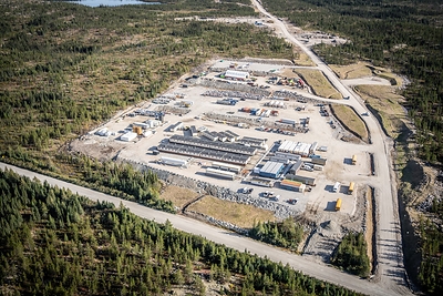 Figure 1: Shaakichiuwaanaan Exploration Camp (CNW Group/Patriot Battery Metals Inc.)