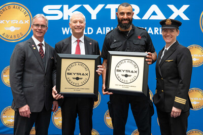 Air Canada today was named the Best Airline in North America at the 2025 Skytrax World Airline Awards. (CNW Group/Air Canada)