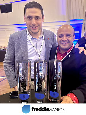 Earlier this week, Air Canada's Aeroplan loyalty program was recognized with three prestigious Freddie Awards, including Best Program of the Year (Airline), Best Elite Program (Airline) and Best Promotion (Airline) for Aeroplan’s 40th Anniversary. (CNW Group/Air Canada)