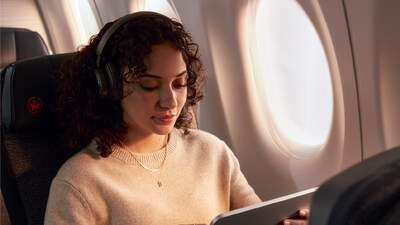 Customers will enjoy speeds that allow for streaming video services, gaming and more on their personal devices (CNW Group/Air Canada)