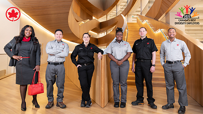 Air Canada was once again named one of Canada's Best Diversity Employers for 2025. It is the seventh time in 10 years Air Canada has received this recognition. (CNW Group/Air Canada)