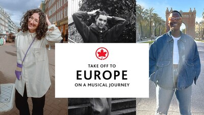 Air Canada celebrates Québec culture by launching three musical guides created in collaboration with renowned Québec artists. (CNW Group/Air Canada)