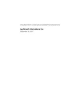 AGI FS Q3 2021 (CNW Group/Ag Growth International Inc. (AGI))