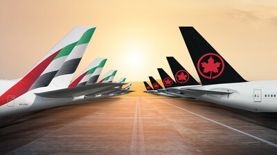 Air Canada and Emirates today announced a customer service milestone in the two airlines’ strategic partnership with the move of Air Canada’s operations to Dubai International’s (DXB) flagship Terminal 3 as of July 26th. (CNW Group/Air Canada)