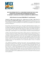 NGEx Minerals Announces C$100 Million Private Placement (CNW Group/NGEx Minerals Ltd.)