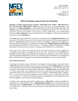 NGEx Shareholders Approve Spin-Out of Royalties (CNW Group/NGEx Minerals Ltd.)