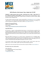 2025.09.11 - NGEx to Host Investor Day 2025 (CNW Group/NGEx Minerals Ltd.)