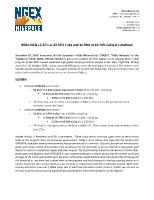 NGEx Drills 12.25m at 23.35% CuEq and 11.90m at 10.74% CuEq at Lunahuasi (CNW Group/NGEx Minerals Ltd.)