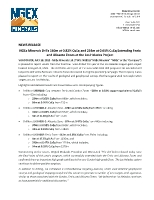 NGEx Minerals Drills 160m at 0.82% CuEq and 234m at 0.65% CuEq Extending Fenix and Alicanto Zones at the Los Helados Project (CNW Group/NGEx Minerals Ltd.)