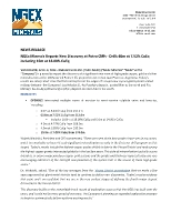 NGEx Minerals Reports New Discovery at Potro Cliffs - Drills 60m at 7.52% CuEq including 10m at 18.00% CuEq (CNW Group/NGEx Minerals Ltd.)