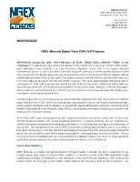 NGEx Minerals Begins Potro Cliffs Drill Program (CNW Group/NGEx Minerals Ltd.)