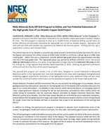 NGEx Minerals Kicks Off Drill Program to Define and Test Potential Extensions of the High-grade Core of Los Helados Copper-Gold Project (CNW Group/NGEx Minerals Ltd.)