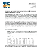 Ngex Minerals Announces Assay Results from Previously Unsampled Geotechnical Drill Holes into High-Grade Core of Los Helados Deposit: including 440m @ 1.03% CuEq (0.82% Cu, 0.31 g/t Au, 2.9 g/t Ag) (CNW Group/NGEx Minerals Ltd.)