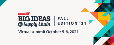Big Ideas in Supply Chain Oct 5-6, 2021 (CNW Group/Kinaxis Inc.)