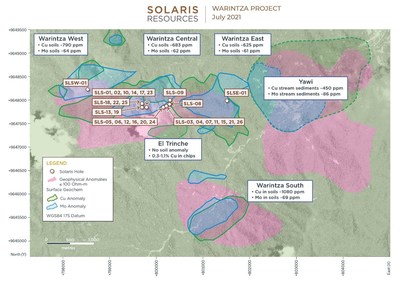 Figure 2 – Plan View (CNW Group/Solaris Resources Inc.)