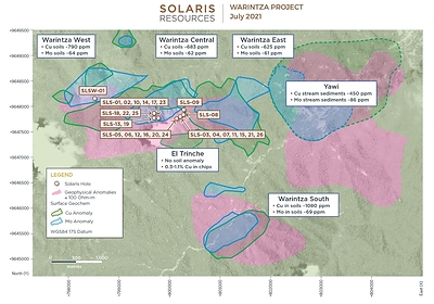 Figure 3 – Plan View (CNW Group/Solaris Resources Inc.)