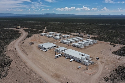 Figure 4: Camp Facilities (CNW Group/Orla Mining Ltd.)