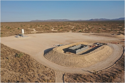 Figure 2: Explosives Magazine (CNW Group/Orla Mining Ltd.)