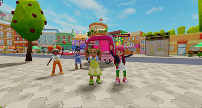 "Bake With Strawberry Shortcake" -- the new Roblox game for WildBrain's Strawberry Shortcake created by Gamefam. (CNW Group/WildBrain Ltd.)