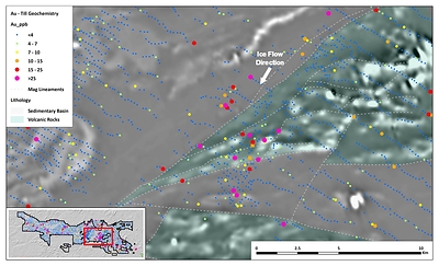 Figure 2. Deux Orignaux AOI (CNW Group/Kenorland Minerals Ltd.)
