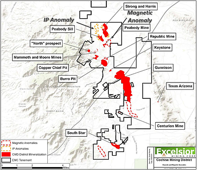 Strong & Harris IP and Magnetic Anomaly (CNW Group/Excelsior Mining Corp.)