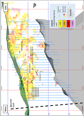 Figure 1: Location of DDH Results at Zgounder (CNW Group/Aya Gold & Silver Inc)