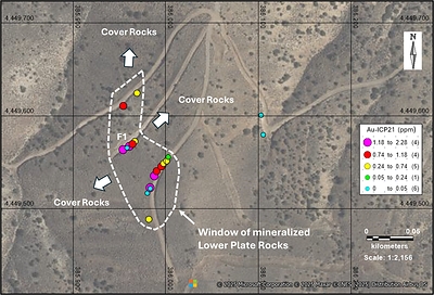 Figure 3 – Coal Canyon recently collected sample locations and assays. (CNW Group/Black Mammoth Metals Corp)