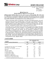 Mullen Group Ltd. Reports 2024 First Quarter Financial Results (CNW Group/Mullen Group Ltd.)