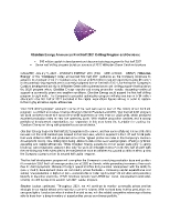Obsidian Energy Announces First Half 2021 Drilling Program and Guidance Press Release (CNW Group/Obsidian Energy Ltd.)
