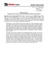 Mullen Group Ltd. Reports 2022 First Quarter Financial Results including Record Revenue (CNW Group/Mullen Group Ltd.)