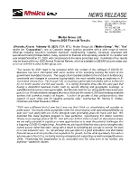 Mullen Group Ltd. Reports 2020 Financial Results (CNW Group/Mullen Group Ltd.)