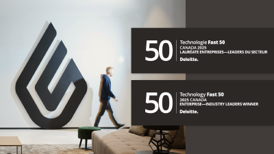Lightspeed Commerce Named One of Canada’s Enterprise—Industry Leaders Winners in Deloitte’s Technology Fast 50TM Program (CNW Group/Lightspeed Commerce Inc.)