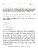 Gibson Energy Provides Update on Acquisition of South Texas Gateway Terminal (CNW Group/Gibson Energy Inc.)