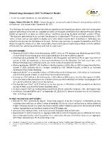 Gibson Energy Announces 2022 Third Quarter Results (CNW Group/Gibson Energy Inc.)