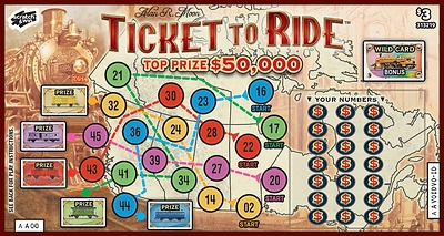 BCLC’s Ticket to Ride (CNW Group/Pollard Banknote Limited)