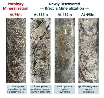 Figure 2: Core Photo Highlights of PNC-2 (CNW Group/Collective Mining Ltd.)