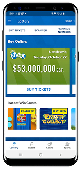 OLG Mobile App Home Page (CNW Group/Pollard Banknote Limited)