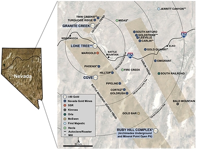 Figure 3: i-80 Gold Regional Map (CNW Group/i-80 Gold Corp)