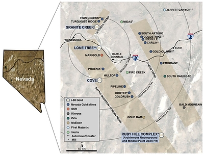 Figure 3: i-80 Gold Regional Map (CNW Group/i-80 Gold Corp)