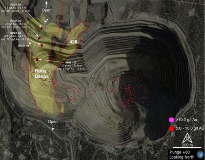 Figure 1 – Ruby Hill Surface Plan (CNW Group/i-80 Gold Corp)