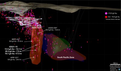 Figure 1 – 3D View (CNW Group/i-80 Gold Corp)