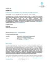 LUCARA FILES UPDATED FEASIBILITY STUDY FOR KAROWE UNDERGROUND PROJECT (CNW Group/Lucara Diamond Corp.)
