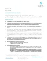 LUCARA ANNOUNCES Q3 2025 RESULTS (CNW Group/Lucara Diamond Corp.)