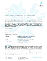 LUCARA SHARE CAPITAL AND VOTING RIGHTS UPDATE (CNW Group/Lucara Diamond Corp.)