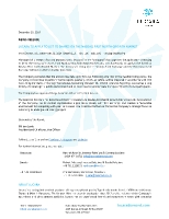 LUCARA TO APPLY TO LIST ITS SHARES ON THE NASDAQ FIRST NORTH GROWTH MARKET (CNW Group/Lucara Diamond Corp.)