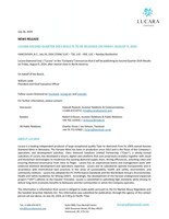 LUCARA SECOND QUARTER 2024 RESULTS TO BE RELEASED ON FRIDAY, AUGUST 9, 2024 (CNW Group/Lucara Diamond Corp.)