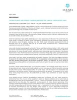 LUCARA FOUNDER AND FORMER CHAIRMAN AND DIRECTOR LUKAS H. LUNDIN PASSES AWAY (CNW Group/Lucara Diamond Corp.)