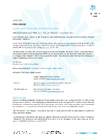 LUCARA SHARE CAPITAL AND VOTING RIGHTS UPDATE (CNW Group/Lucara Diamond Corp.)