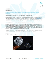 Lucara Recovers 393 Carat Top White Gem Diamond from the Karowe Mine in Botswana (CNW Group/Lucara Diamond Corp.)
